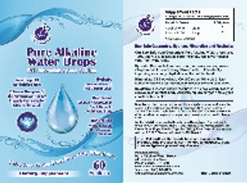 Natural Home Cures Pure Alkaline Water Drops - supplement
