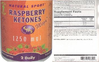 Natural Sport Raspberry Ketones Mega+ 250 mg - supplement