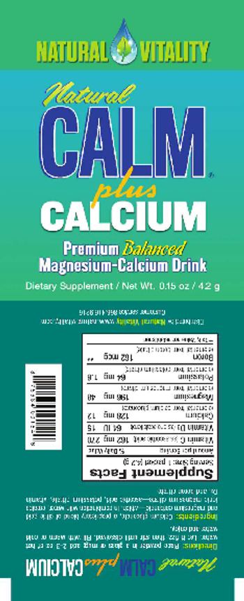 Natural Vitality Natural Calm Plus Calcium - supplement