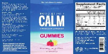 Natural Vitality Natural Vitality Calm Gummies Raspberry-Lemon Flavor - a magnesium supplement