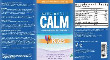 Natural Vitality Natural Vitality Calm Kids Mixed Berry Flavor - a magnesium supplement