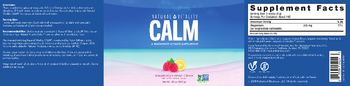 Natural Vitality Natural Vitality Calm Raspberry-Lemon Flavor - a magnesium citrate supplement