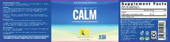 Natural Vitality Natural Vitality Calm Sweet Lemon Flavor - a magnesium supplement