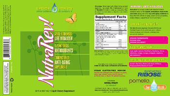 Natural Vitality NutraRev! - liquid supplement