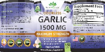 NaturaLife Labs Garlic 1500 mg Maximum Strength - natural supplement