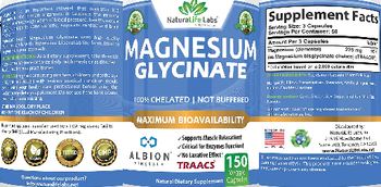 NaturaLife Labs Magnesium Glycinate - natural supplement
