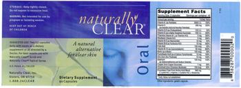 Naturally Clear Oral - supplement