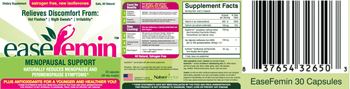 NaturaNectar Easefemin - supplement