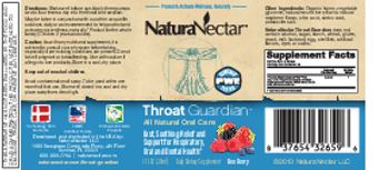 NaturaNectar Throat Guardian Bee Berry - daily supplement
