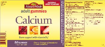 Nature Made Adult Gummies Calcium - supplement