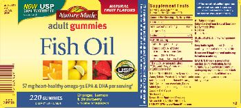 Nature Made Adult Gummies Fish Oil - supplement