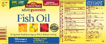 Nature Made Adult Gummies Fish Oil - supplement