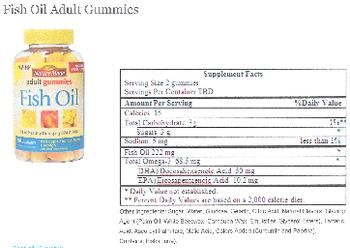 Nature Made Adult Gummies Fish Oil - supplement