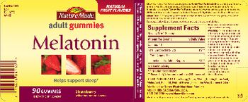 Nature Made Adult Gummies Melatonin Strawberry - supplement