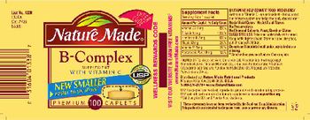 Nature Made B-Complex Supplement With Vitamin C - bcomplex supplement with vitamin c