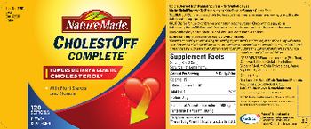 Nature Made CholestOff Complete - supplement