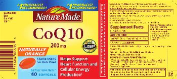 Nature Made CoQ10 200 mg - supplement