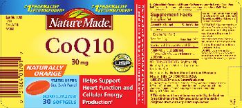 Nature Made CoQ10 30 mg - supplement