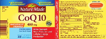 Nature Made CoQ10 400 mg - supplement