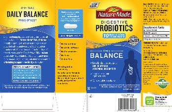 Nature Made Digestive Probiotics Daily Balance - supplement
