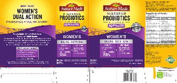 Nature Made Digestive Probiotics + Multivitamins Women's Dual Action - supplement