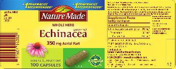 Nature Made Echinacea 350 mg - herbal supplement