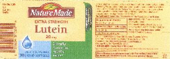 Nature Made Extra Strength Lutein 20 mg - supplement