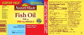 Nature Made Fish Oil 1000 mg - supplement