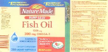 Nature Made Fish Oil 1000 mg 300 mg Omega-3 - supplement