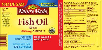 Nature Made Fish Oil 1000 mg - supplement