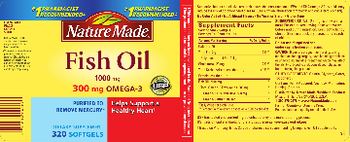 Nature Made Fish Oil 1000 mg - supplement