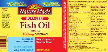 Nature Made Fish Oil 1200 mg - supplement