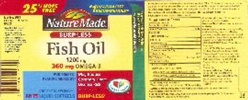 Nature Made Fish Oil 1200 mg 360 mg Omega-3 - supplement