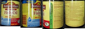 Nature Made Fish Oil 1200 mg 360 mg Omega-3 - supplement