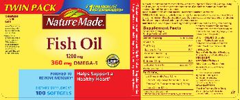 Nature Made Fish Oil 1200 mg - supplement
