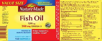 Nature Made Fish Oil 1200 mg - supplement