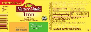 Nature Made Iron 65 mg - supplement