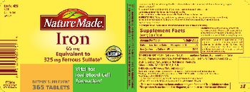 Nature Made Iron 65 mg - supplement