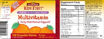 Nature Made KIDS FIRST Multivitamin Orange - supplement