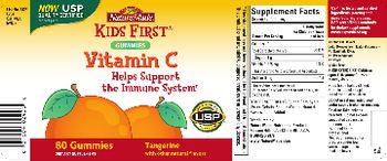 Nature Made KIDS FIRST Vitamin C Gummies Tangerine - supplement