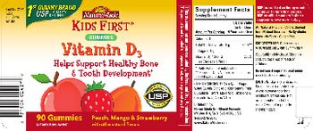 Nature Made KIDS FIRST Vitamin D3 Gummies - supplement