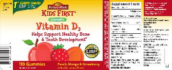 Nature Made KIDS FIRST Vitamin D3 Gummies - supplement