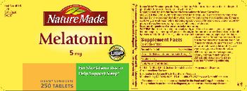 Nature Made Melatonin 5 mg - supplement