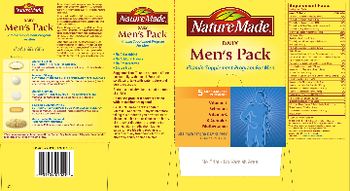 Nature Made Men's Pack - supplement