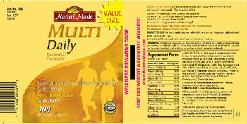 Nature Made Multi Daily Essential Formula - 