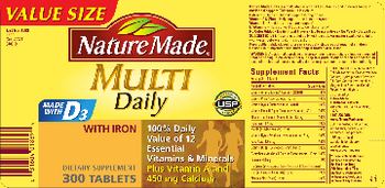 Nature Made Multi Daily - supplement
