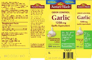 Nature Made Odor Control Garlic - supplement