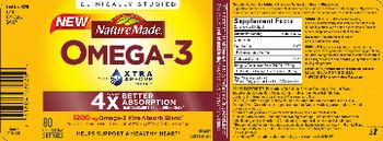 Nature Made Omega-3 With Xtra Absorb Technology - supplement