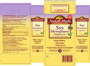 Nature Made Soy Menopause Supplement - 