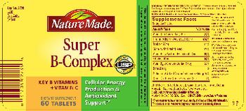 Nature Made Super B-Complex - supplement